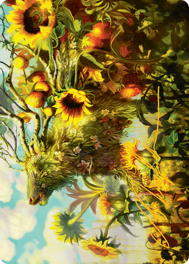 Beza, the Bounding Spring // Beza, the Bounding Spring (ABLB-001) - Bloomburrow Art Series (Borderless)