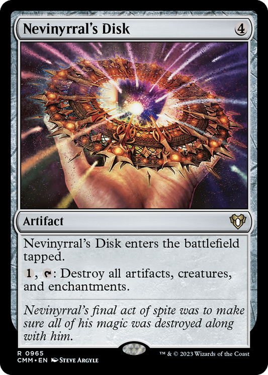 Nevinyrral's Disk (CMM-965) - Commander Masters