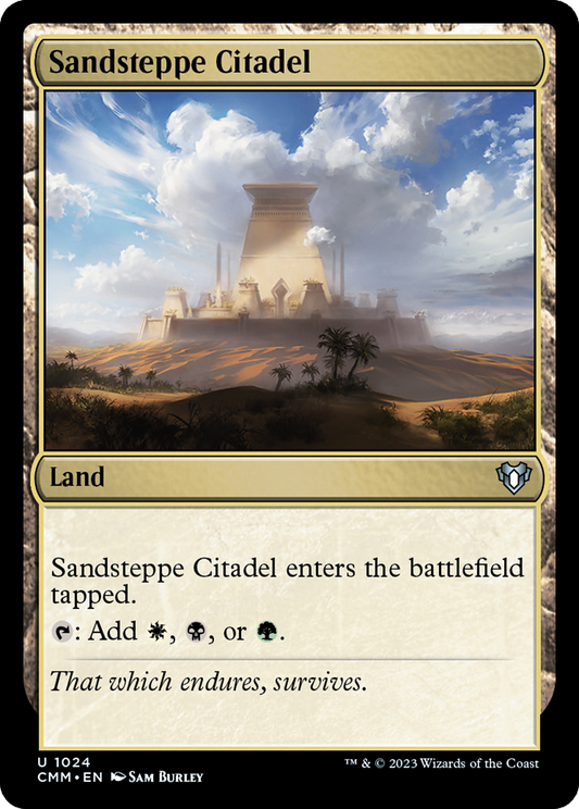 Sandsteppe Citadel (CMM-1024) - Commander Masters