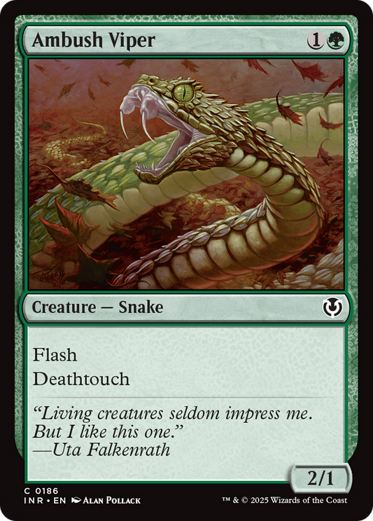 Ambush Viper (-186) - Innistrad Remastered Foil