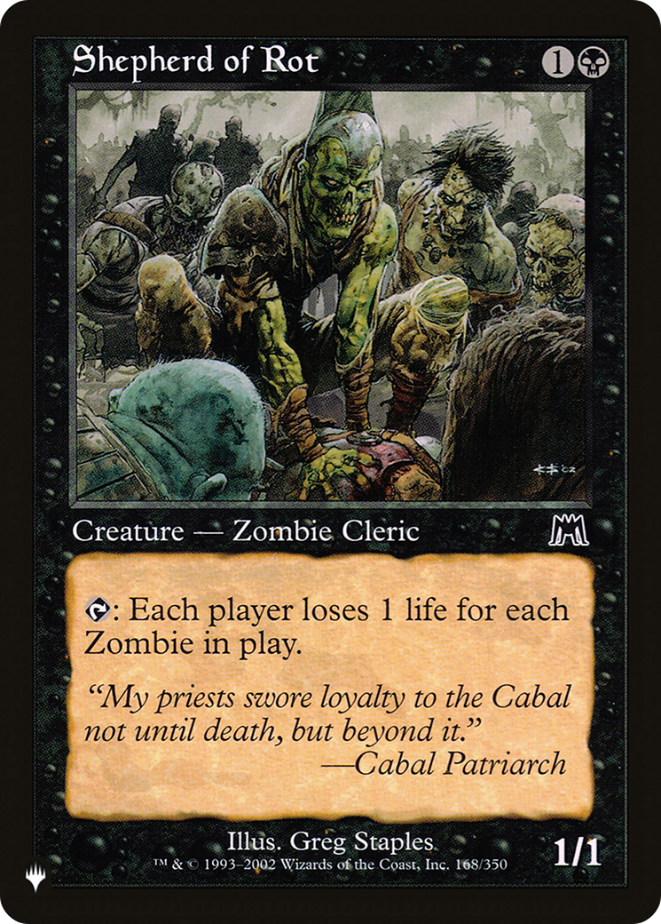Shepherd of Rot (LIST-168/350) - The List