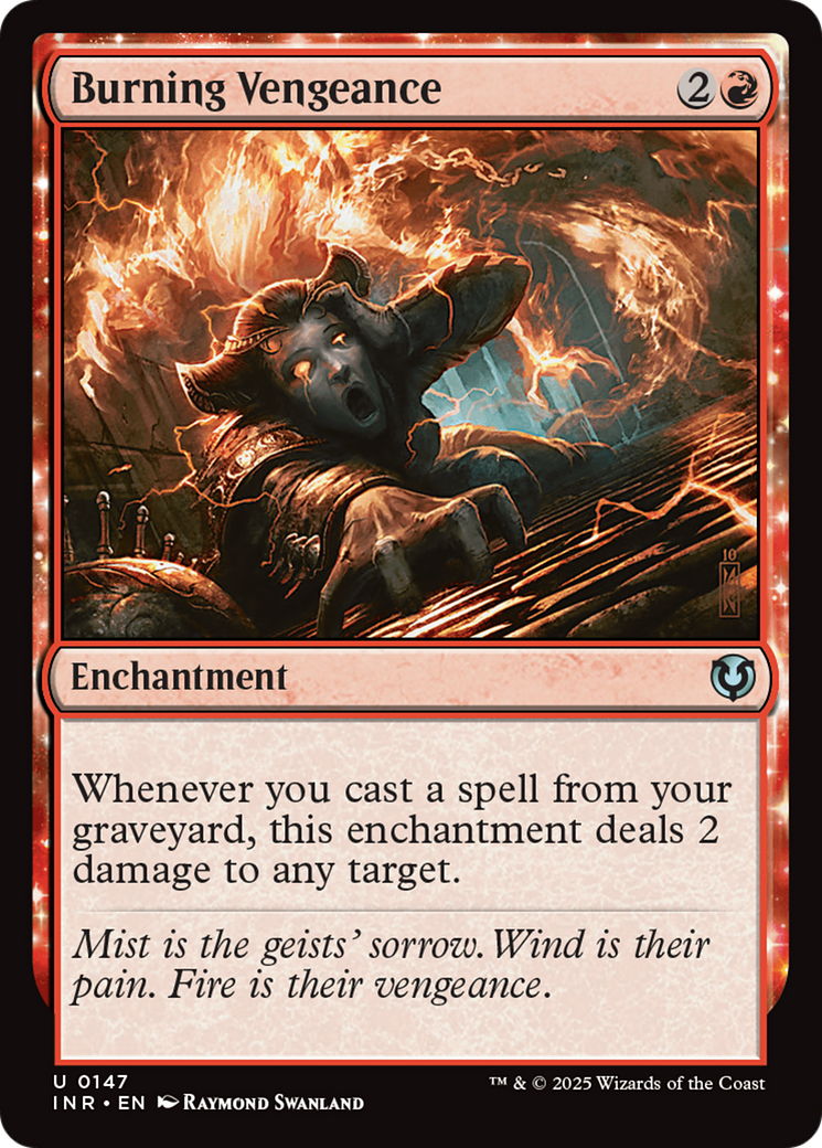 Burning Vengeance (-147) - Innistrad Remastered Foil