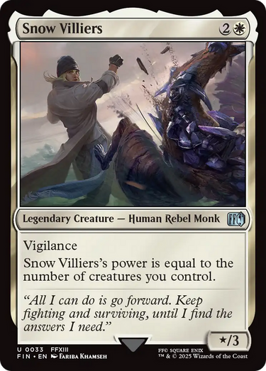 Snow Villiers (FIN-033) - FINAL FANTASY