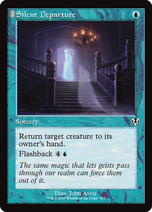 Silent Departure (Retro Frame) (-367) - Innistrad Remastered Foil