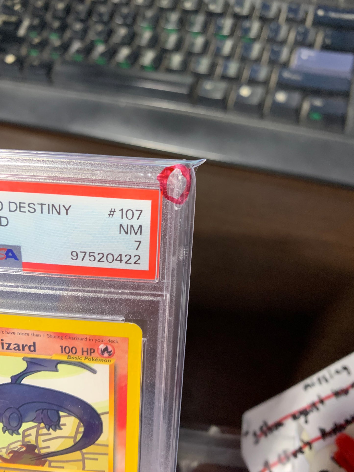 Shining Charizard Unlimited PSA 7