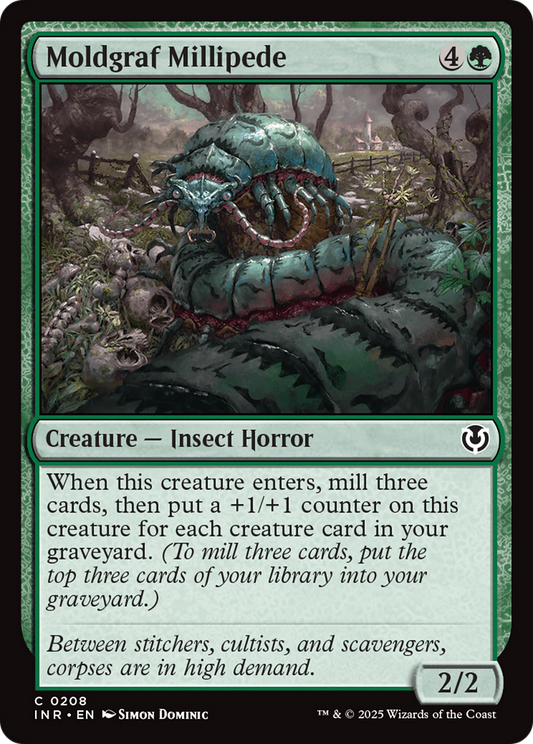 Moldgraf Millipede (-208) - Innistrad Remastered Foil