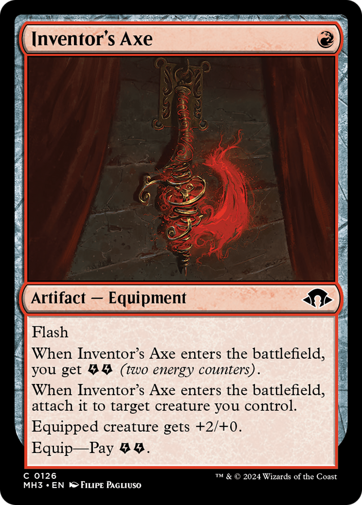 Inventor's Axe (MH3-126) - Modern Horizons 3