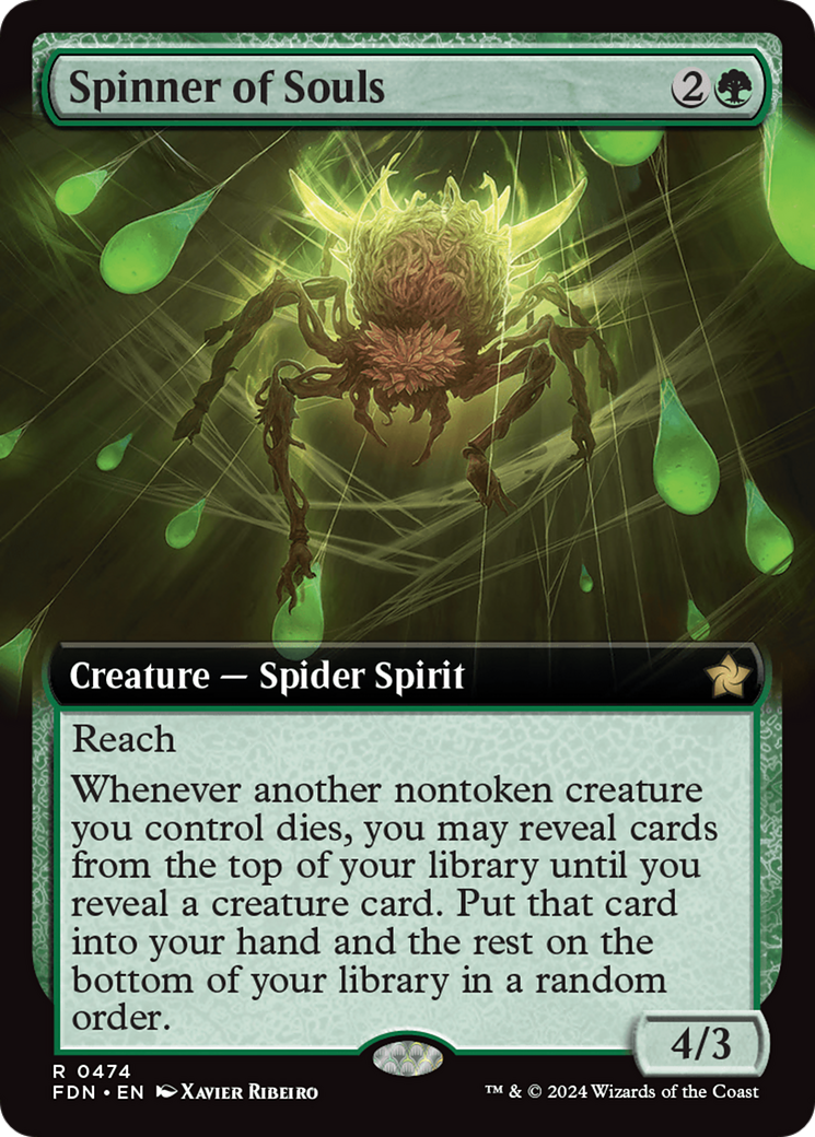 Spinner of Souls (FDN-474) - Foundations: (Extended Art) Foil