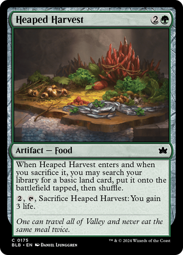 Heaped Harvest (BLB-175) - Bloomburrow