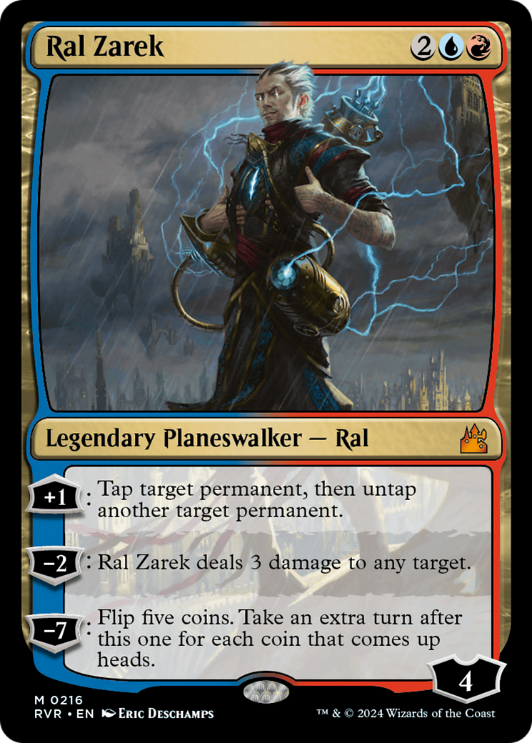 Ral Zarek (RVR-216) - Ravnica Remastered Foil