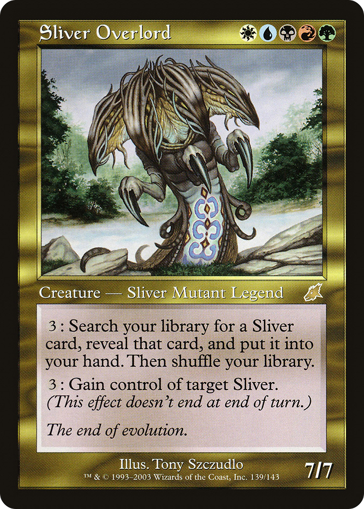 Sliver Overlord (SCG-139) - Scourge