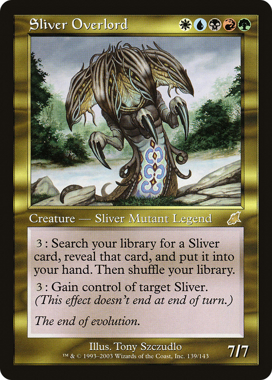 Sliver Overlord (SCG-139) - Scourge