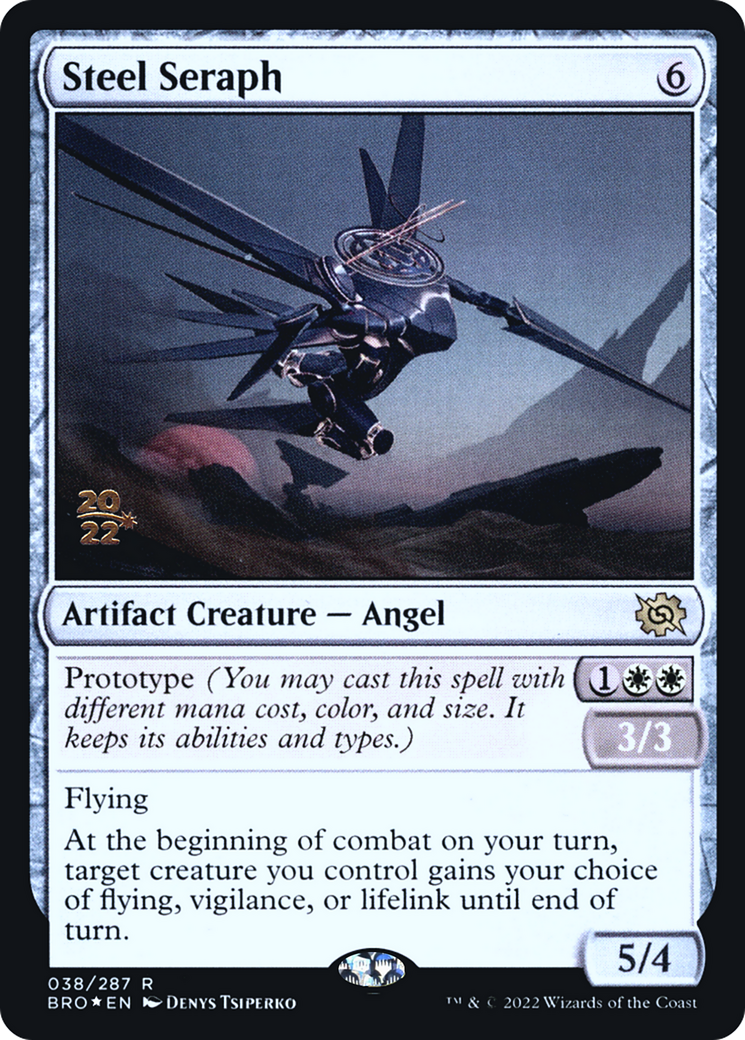 Steel Seraph (PBRO-38S) - The Brothers' War Promos Foil