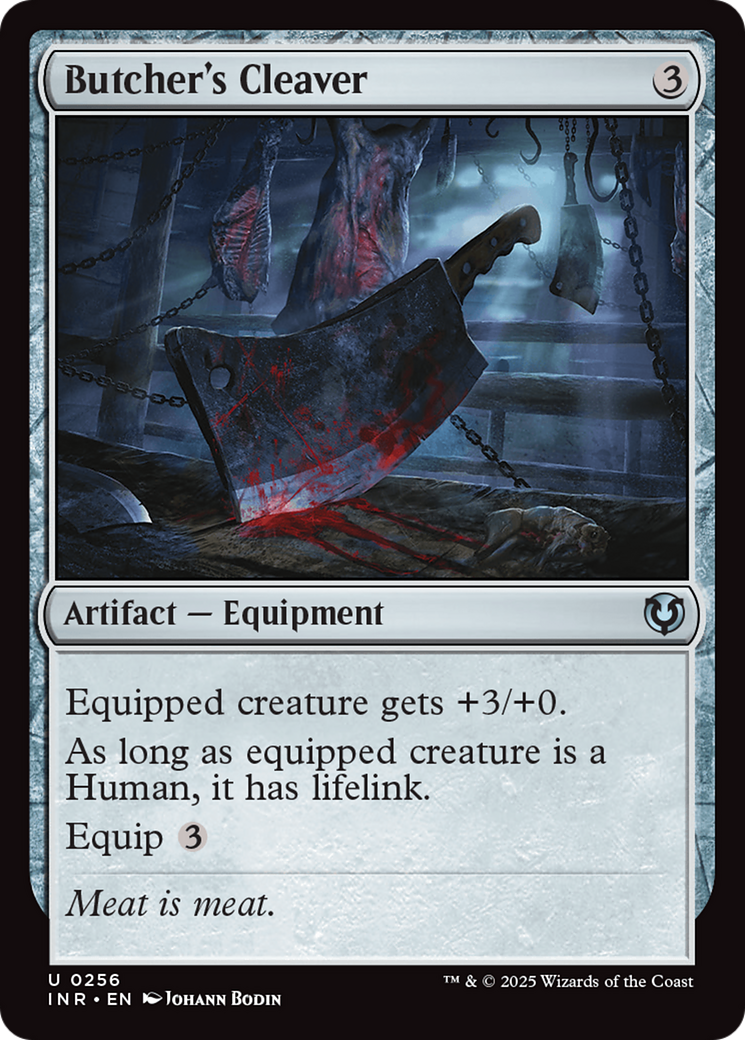 Butcher's Cleaver (-256) - Innistrad Remastered Foil