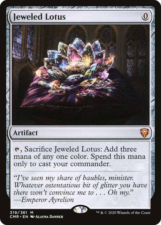 Jeweled Lotus Foil