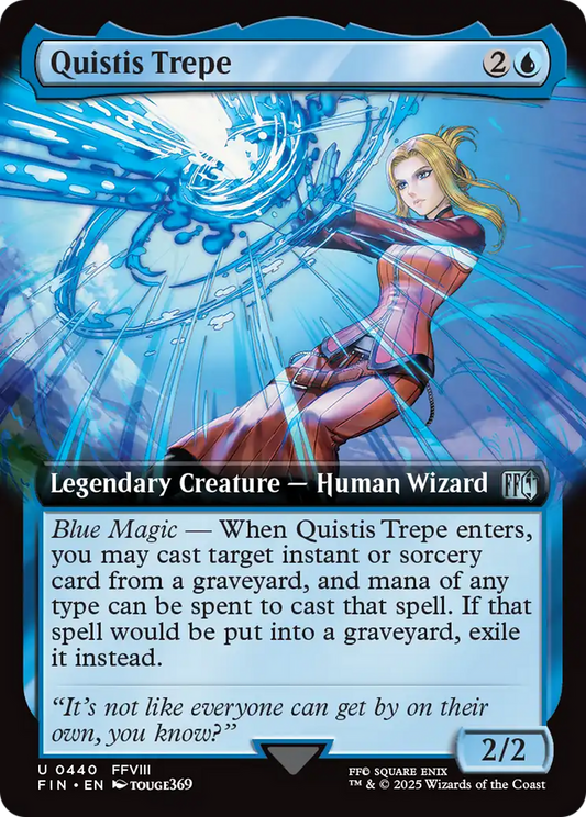Quistis Trepe (Extended Art) (FIN-440) - FINAL FANTASY Foil
