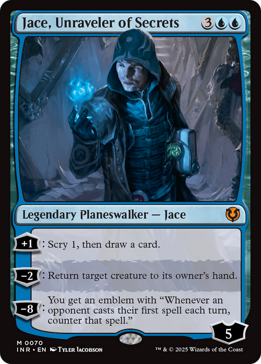 Jace, Unraveler of Secrets (-070) - Innistrad Remastered Foil