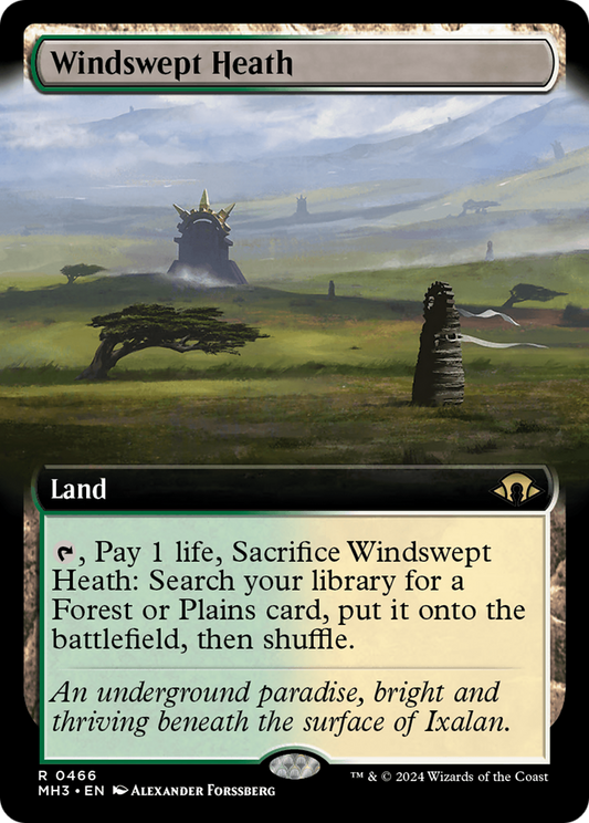 Windswept Heath (MH3-466) - Modern Horizons 3: (Extended Art) Foil