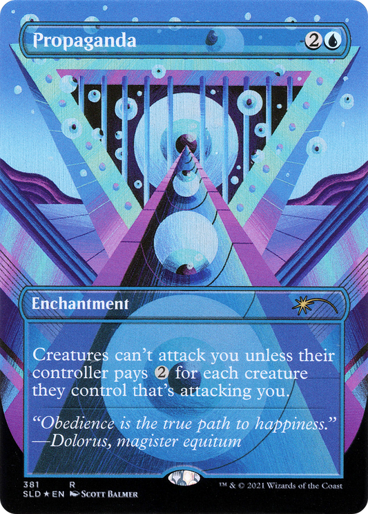 Propaganda // Propaganda (SLD-381) - Secret Lair Drop (Borderless) Foil