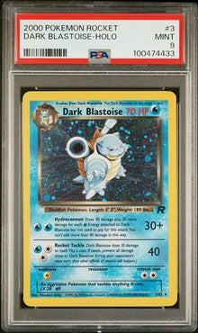 Dark Blastoise Holo #3 PSA 9