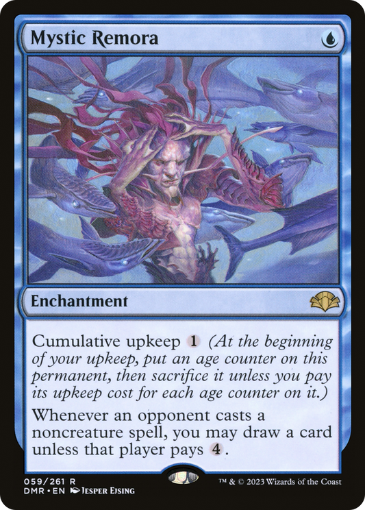 Mystic Remora Foil Base Rare 59
