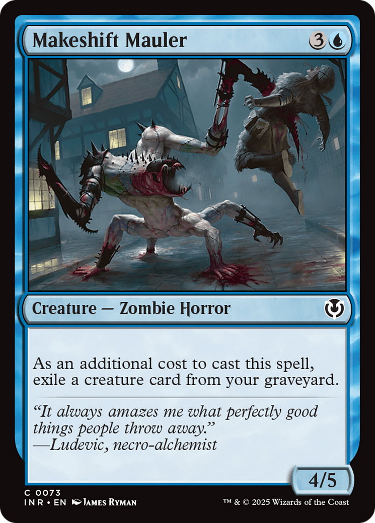 Makeshift Mauler (-073) - Innistrad Remastered