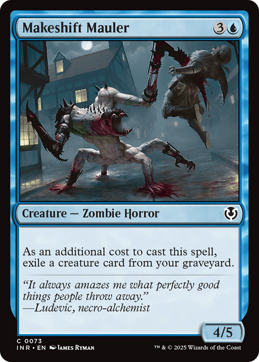 Makeshift Mauler (-073) - Innistrad Remastered