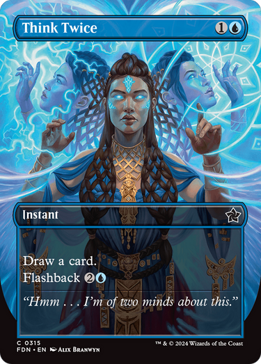 Think Twice (Borderless) (FDN-315) - Foundations (Borderless)