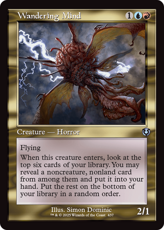 Wandering Mind (Retro Frame) (-437) - Innistrad Remastered Foil