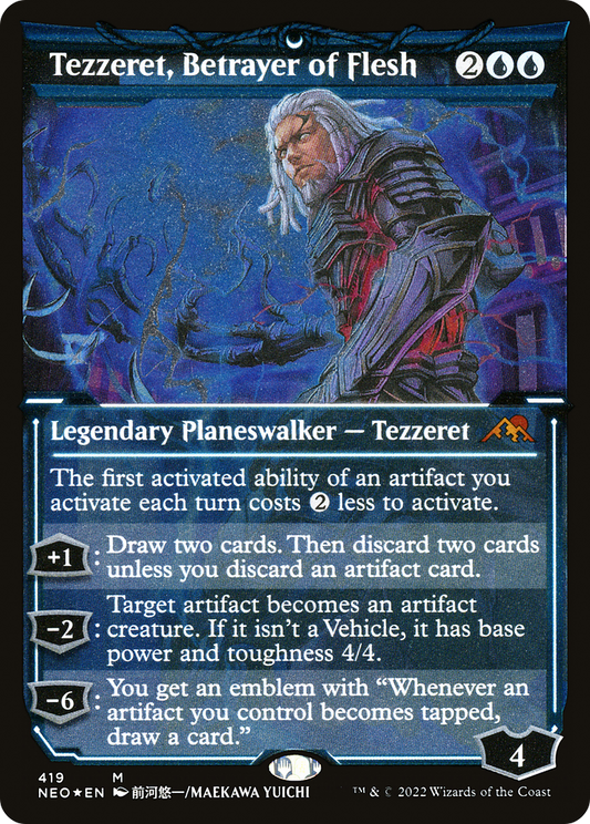 Tezzeret, Betrayer of Flesh (Foil-etched)