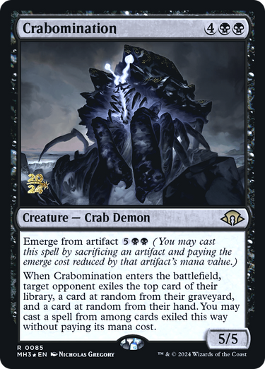 Crabomination (PRE-085) - Modern Horizons 3 Promos Foil