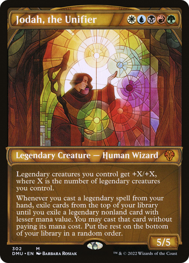 Jodah, the Unifier (Showcase) (DMU-302) - Dominaria United: (Showcase)