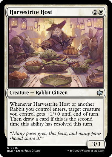 Harvestrite Host (BLB-015) - Bloomburrow Foil