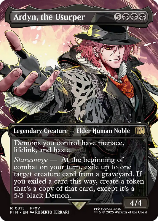 Ardyn, the Usurper (Borderless) (0315) (FIN-315) - FINAL FANTASY Foil