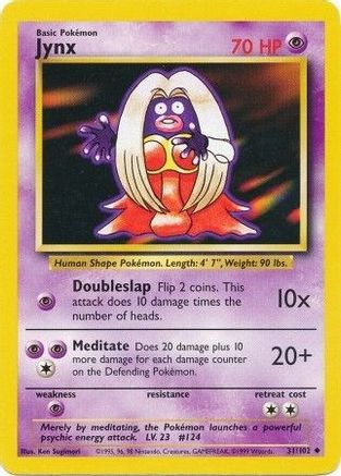 Jynx 31/102 - Base Set