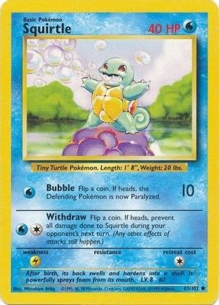 Squirtle Base Set