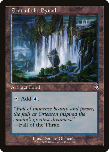 Seat of the Synod (Retro Frame) (BRC-198) - The Brothers' War Commander