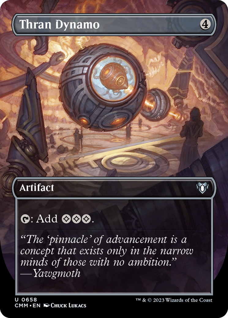Thran Dynamo (CMM-658) - Commander Masters (Borderless) Foil