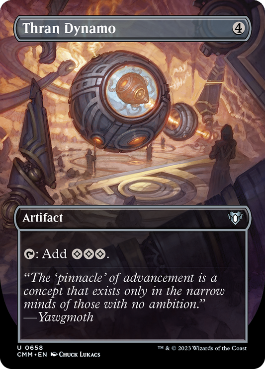 Thran Dynamo (CMM-658) - Commander Masters (Borderless) Foil