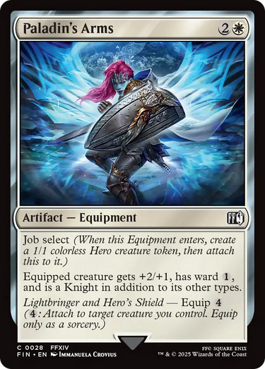Paladin's Arms (FIN-028) - FINAL FANTASY