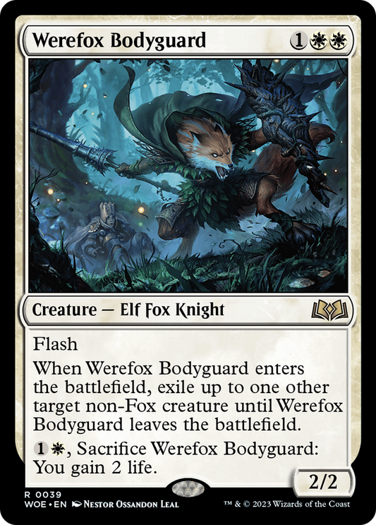 Werefox Bodyguard (WOE-039) - Wilds of Eldraine