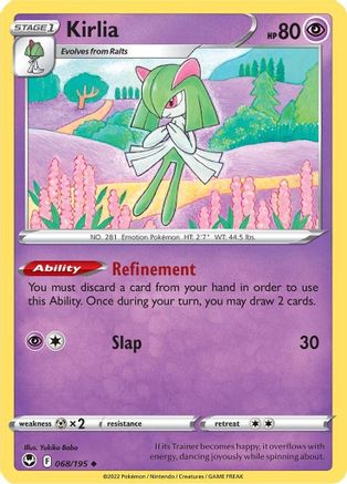 Kirlia 68/195 - Silver Tempest