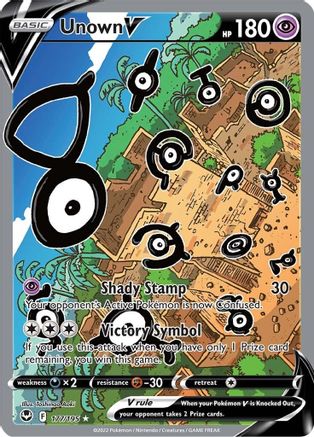 Unown V Alt Art