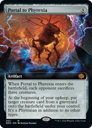 Portal to Phyrexia Extended Art Foil 365