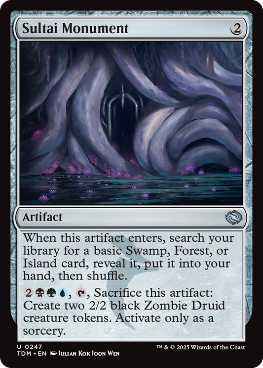 Sultai Monument (TDM-247) - Tarkir: Dragonstorm