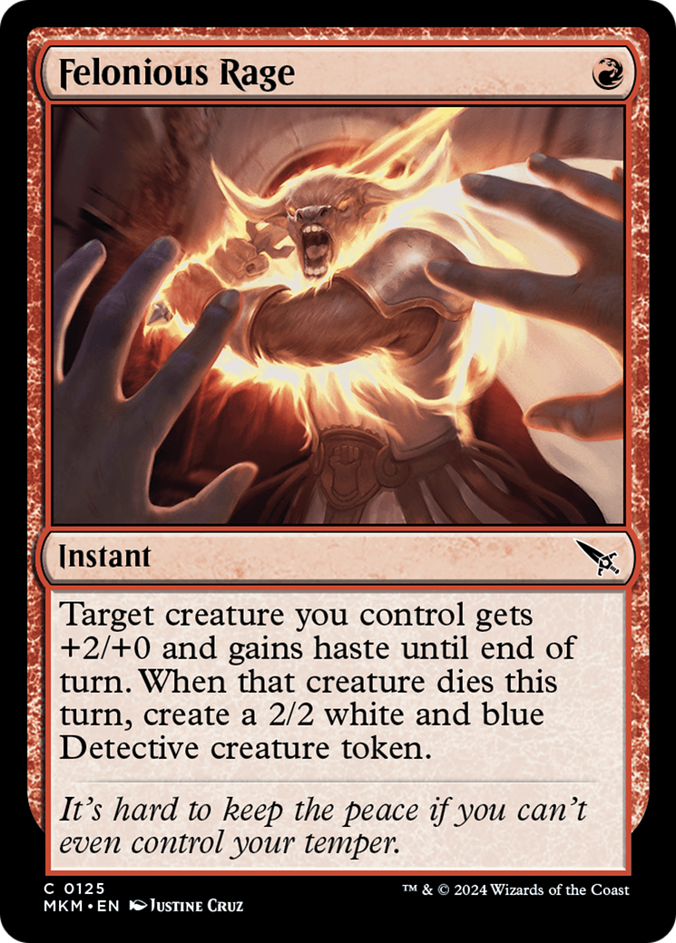 Felonious Rage Foil