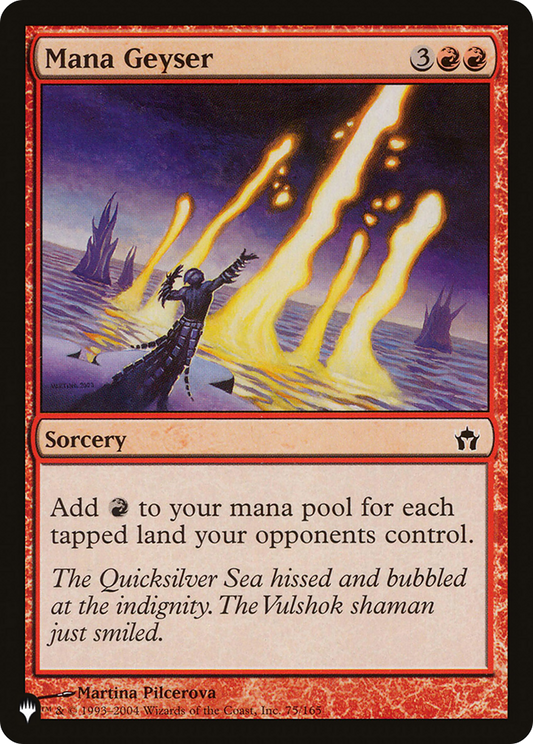 Mana Geyser (LIST-75/165) - The List