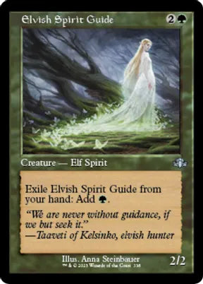 Elvish Spirit Guide Retroframe Foil 338