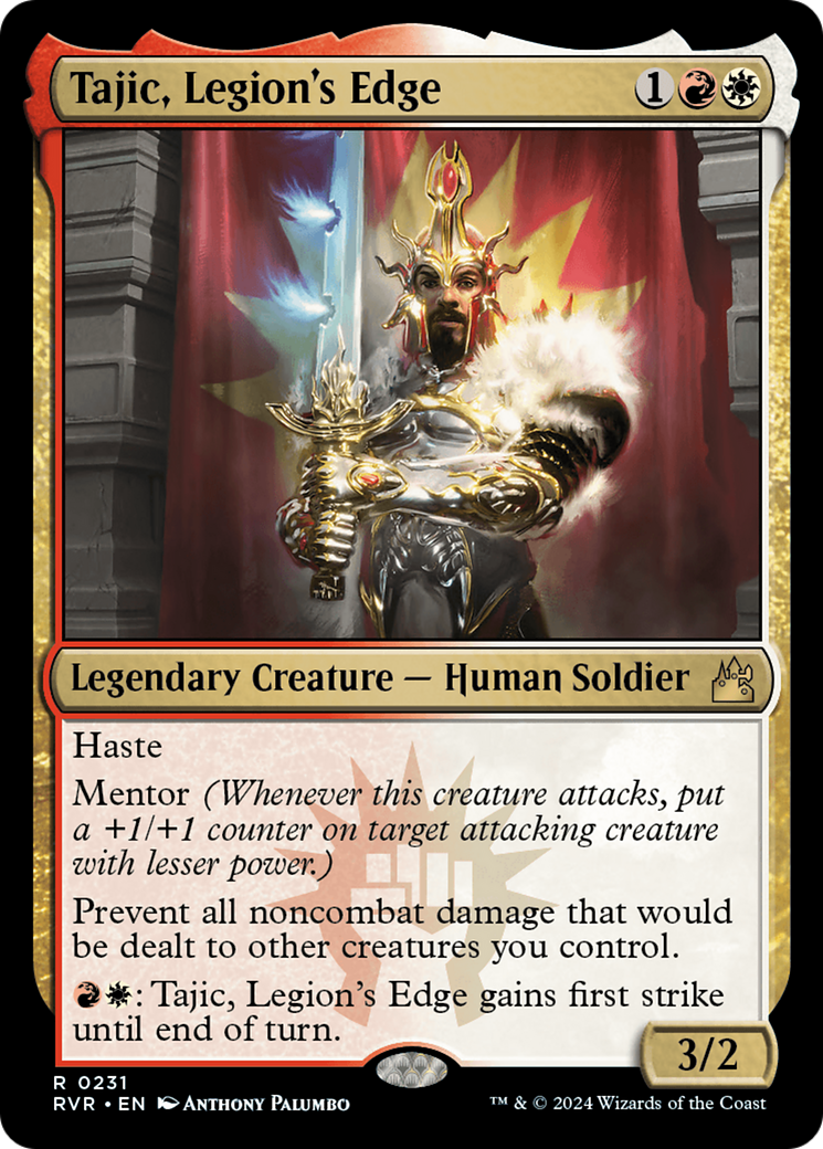 Tajic, Legion's Edge Foil