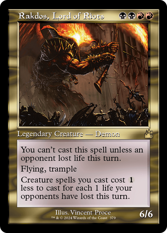 Rakdos, Lord of Riots Retroframe